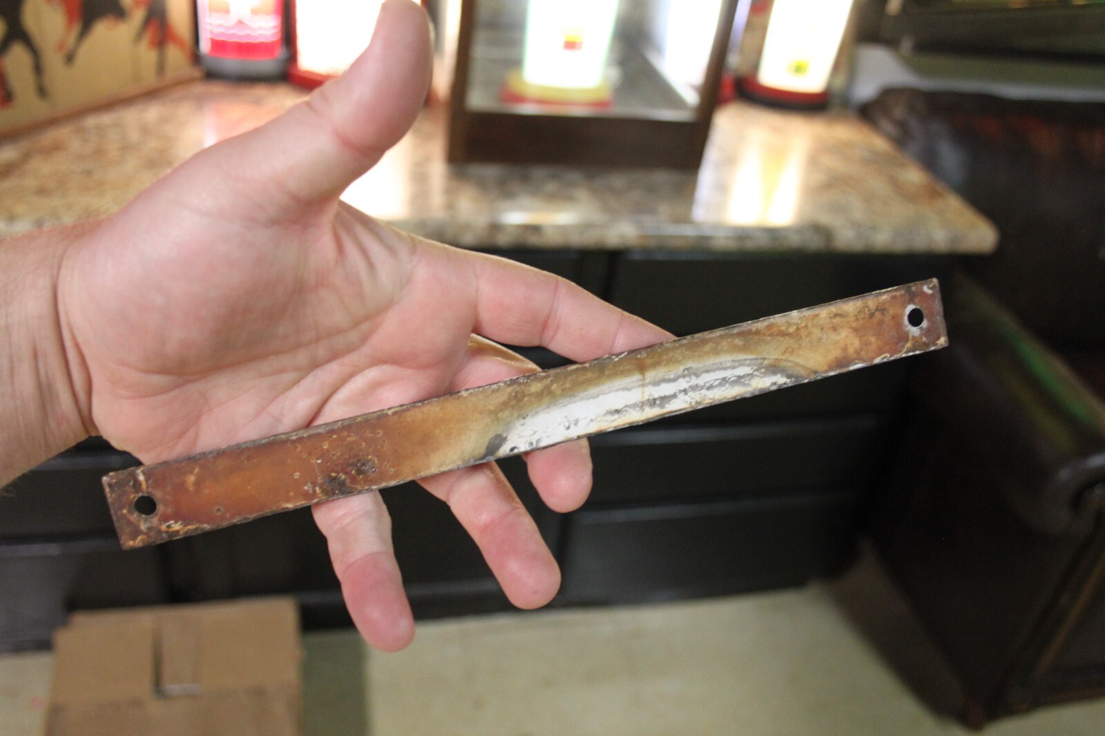 SCARCE 1920s CONNECTICUT RIVER POWER AND LIGHT COMPANY PORCELAIN SIGN REDDY GAS