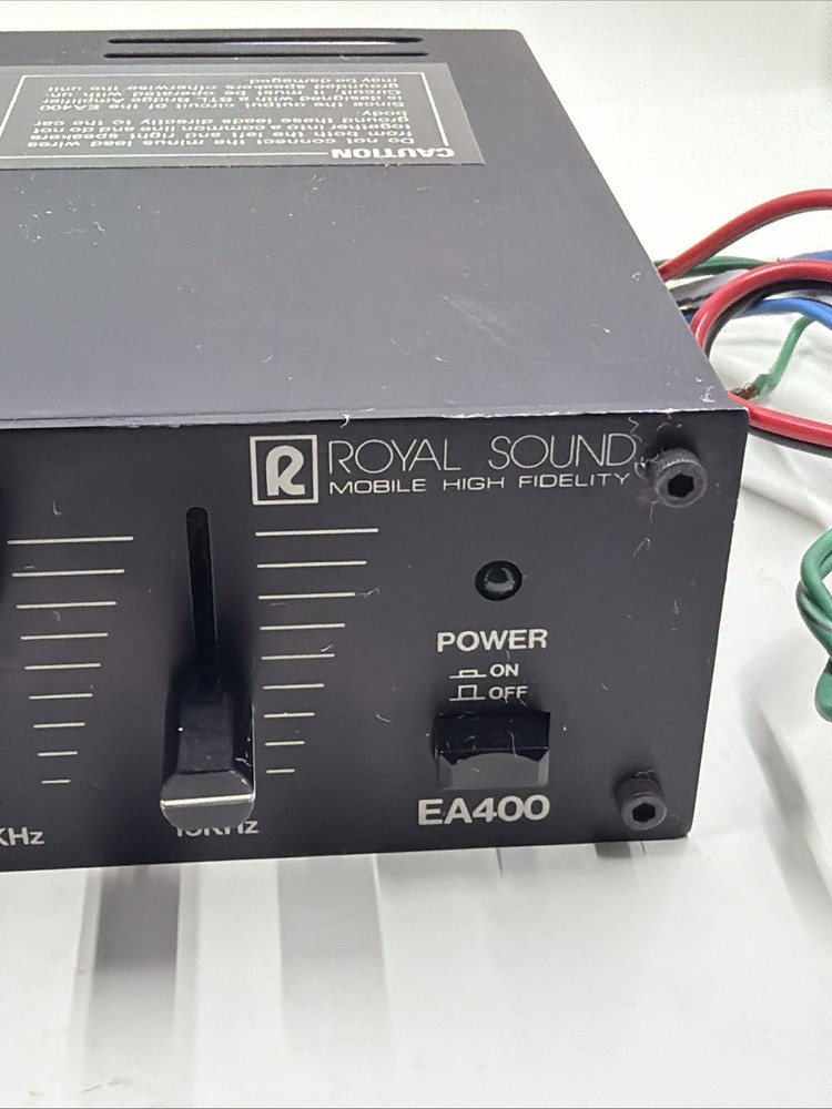 ROYAL SOUND GRAPHIC EQUALIZER AMPLIFIER EA400
