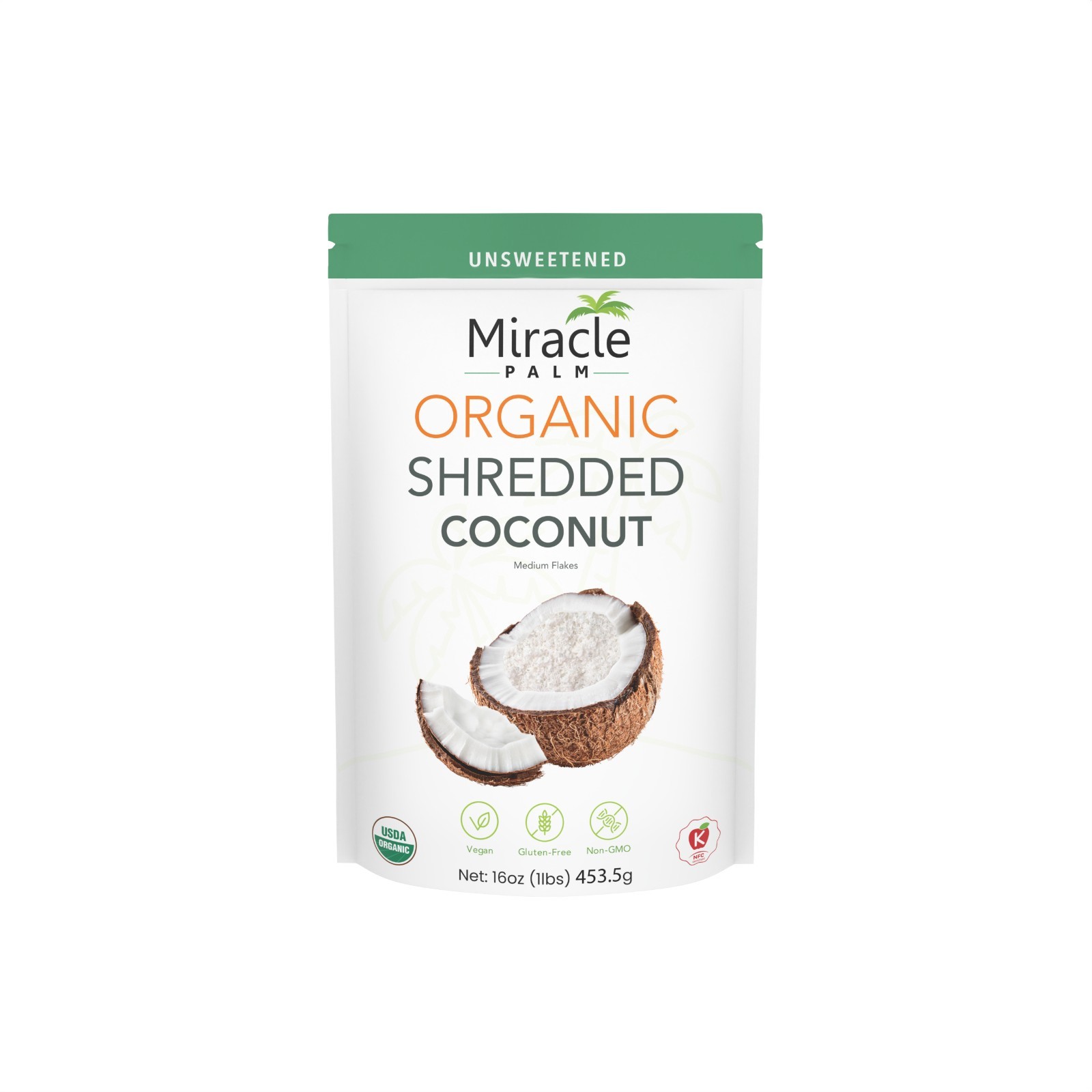 Organic coconut shredded