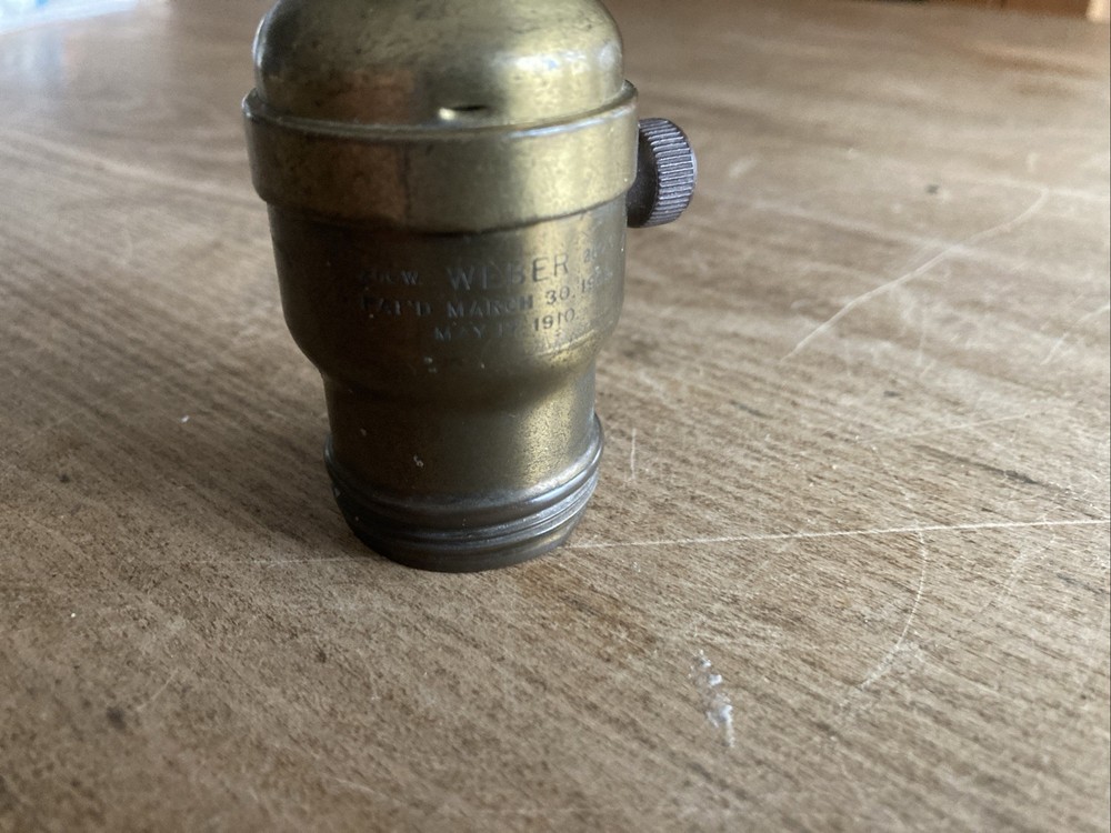 Antique Weber 250v Light Switch