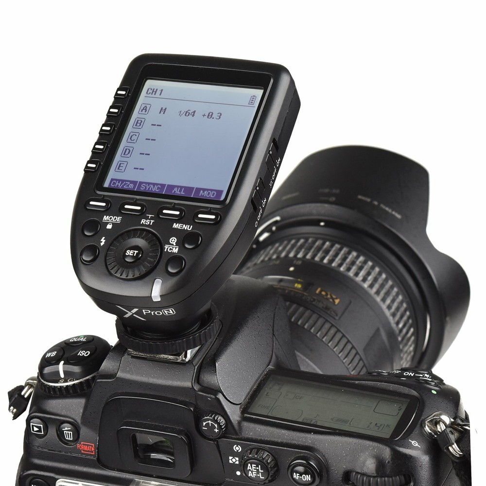 Godox XPro-N XproN 2.4G Wireless TTL Flash Transmitter Trigger For Nikon Camera