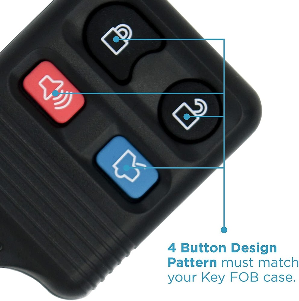 2x Keyless Entry Remote Control Car Key For Ford Explore 1999 2000 2001 2002-05
