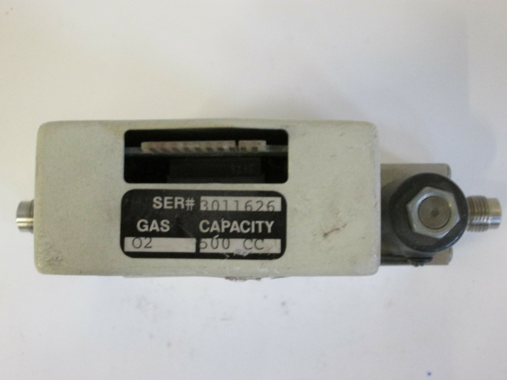 PFD 401 MFC, Precision Flow Devices, Mass Flow Controller, O2, 500 CC, Used