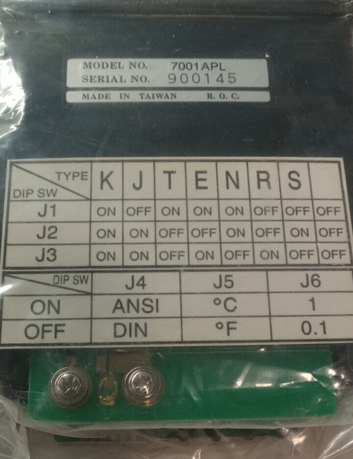 NEW JENCO DIGITAL MICROPROCESSOR PANEL METER 7001APL