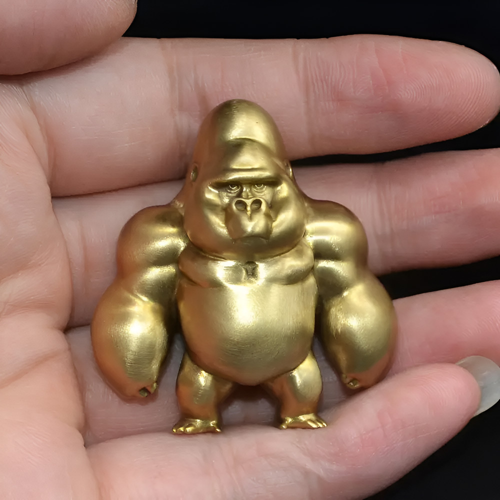 Small Gorilla Resin mold, silicone mold