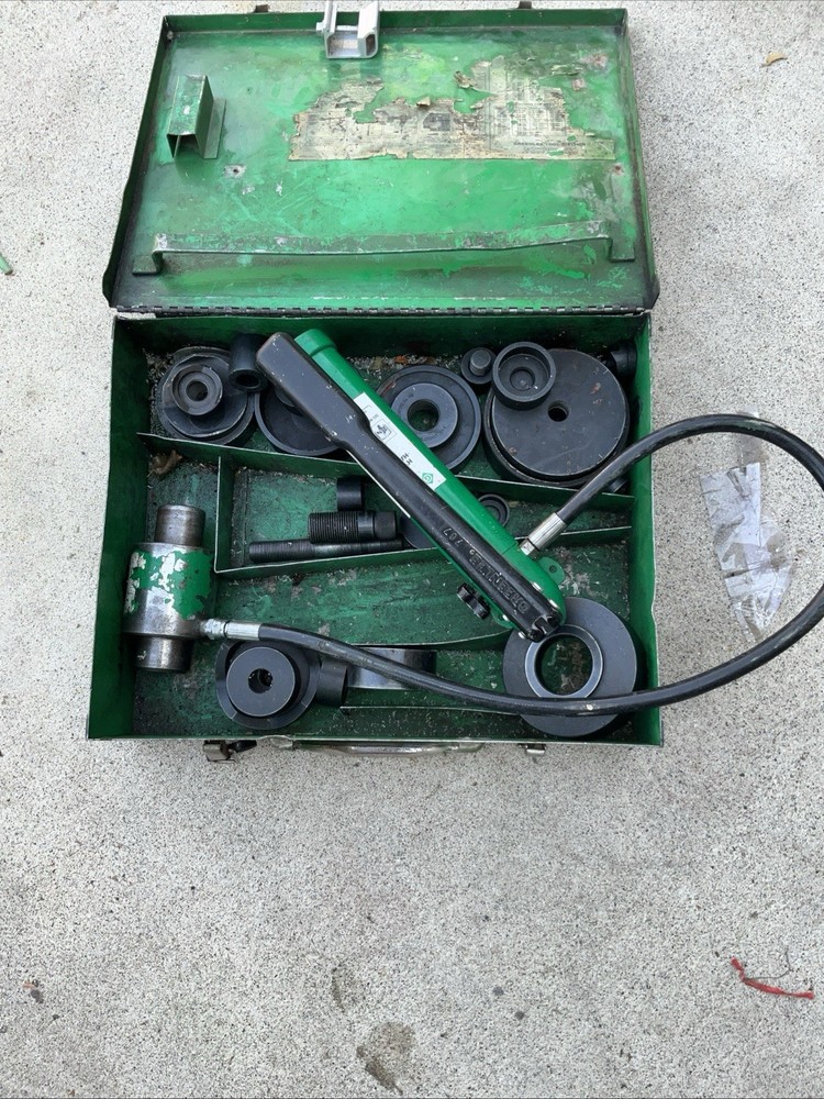 Greenlee 767 Hydraulic Punch Driver Set