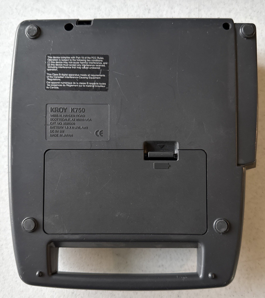 Kroy K750 Label Printer