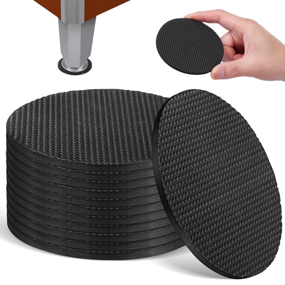 12Pcs Billiard Table Foot Pads Leveling Cushion for Pool Table
