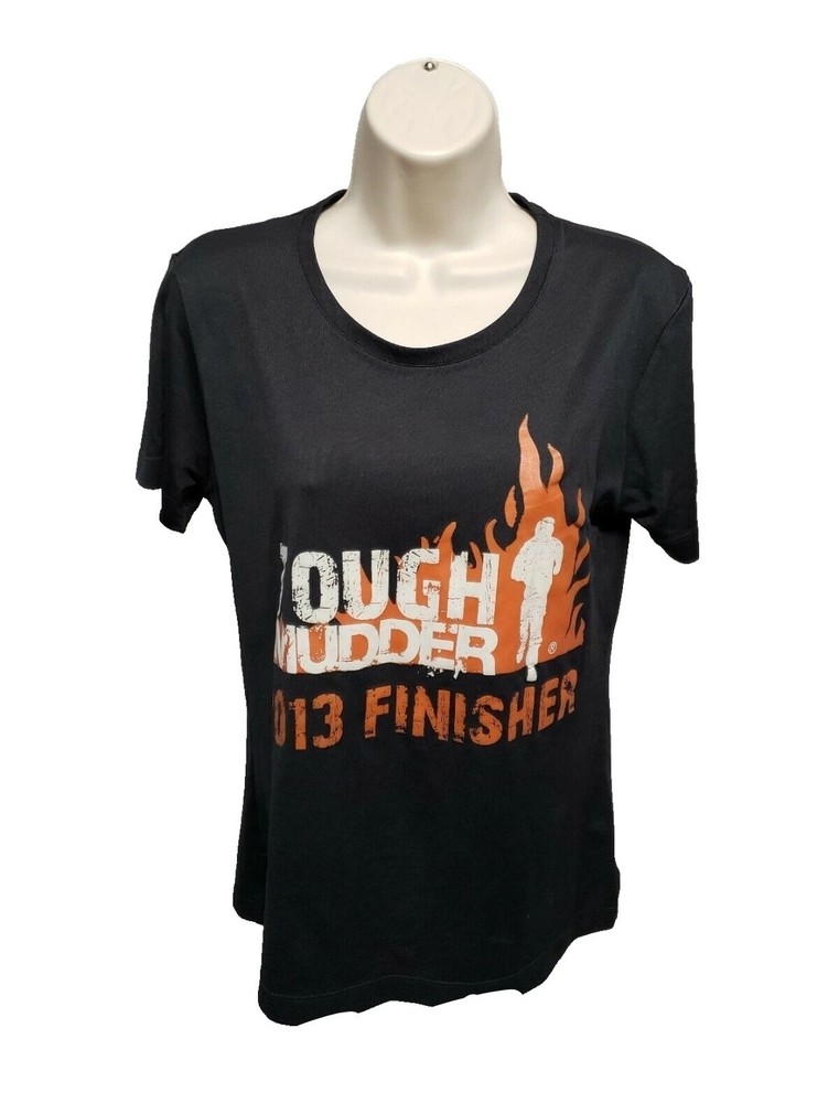 2013 Tough Mudder Finisher Womens Medium Black Jersey