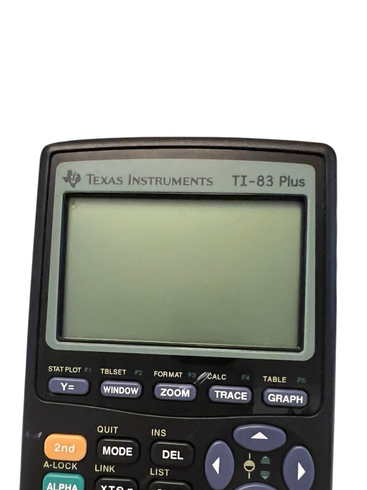 Texas Instruments TI-83 Plus Graphing Calculator Tested Great Condition