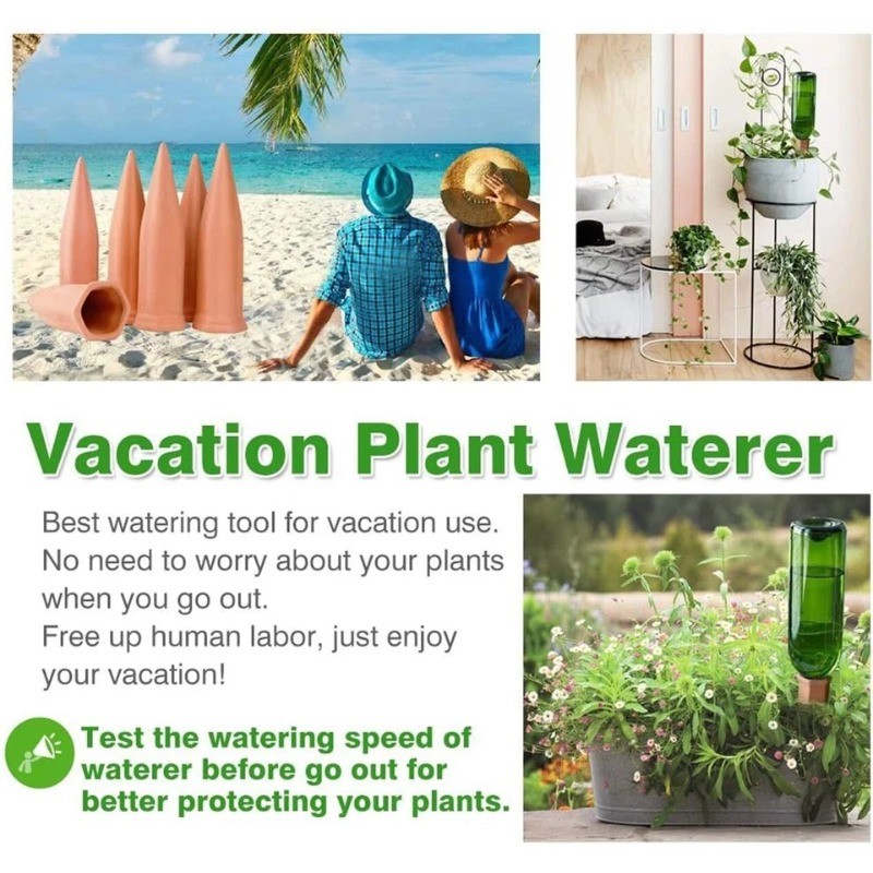 Plant Watering Spikes 12 Pack Terracotta Plant Watering Spikes Wine Bottle Autom