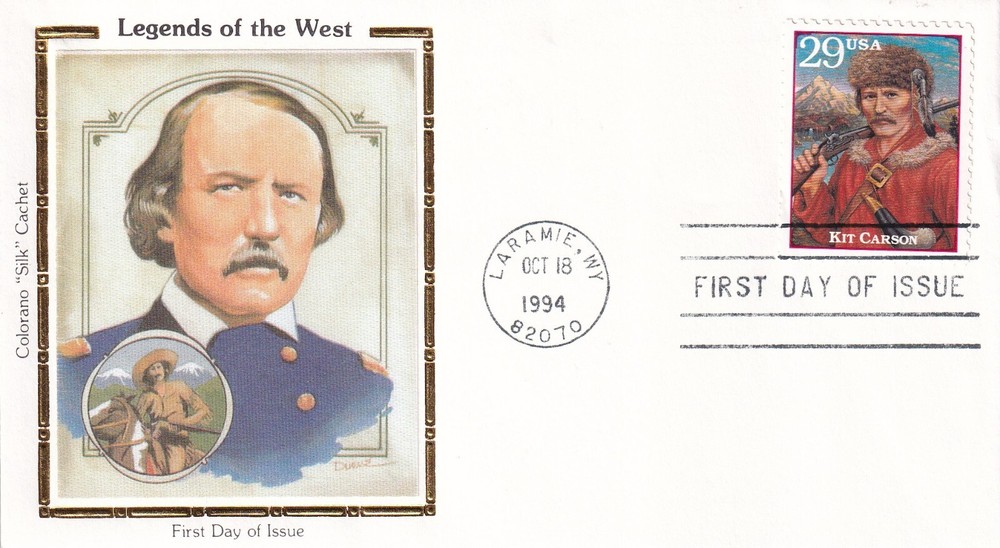STAMP US SCOTT 2869n "Kit Carson" 29 CENT 1994 FDC - A