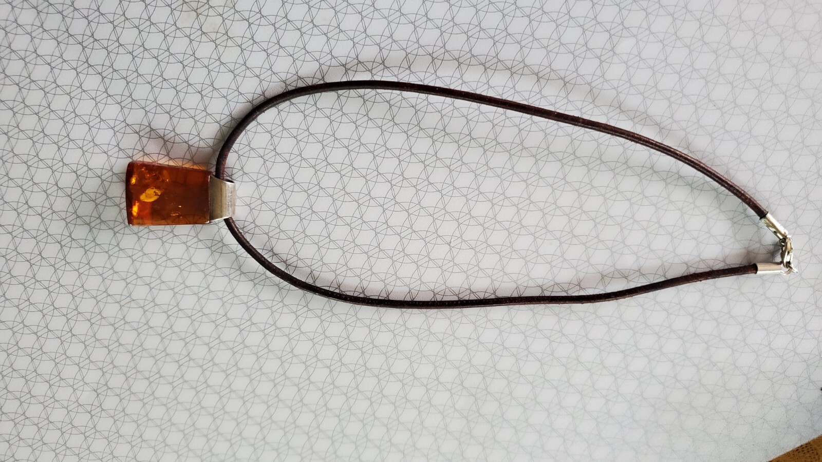 Pretty Baltic amber necklace