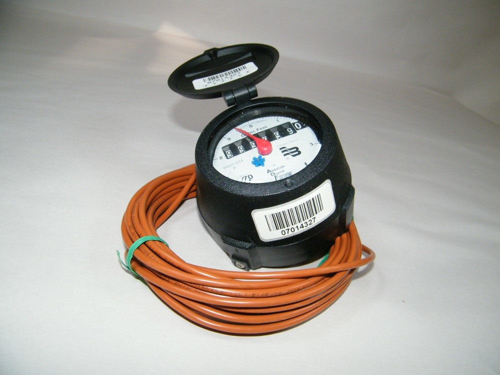 BADGER METER 2" MODEL 170 ABSOLUTE DIGITAL ENCODER 64501-014 WATER METER NEW