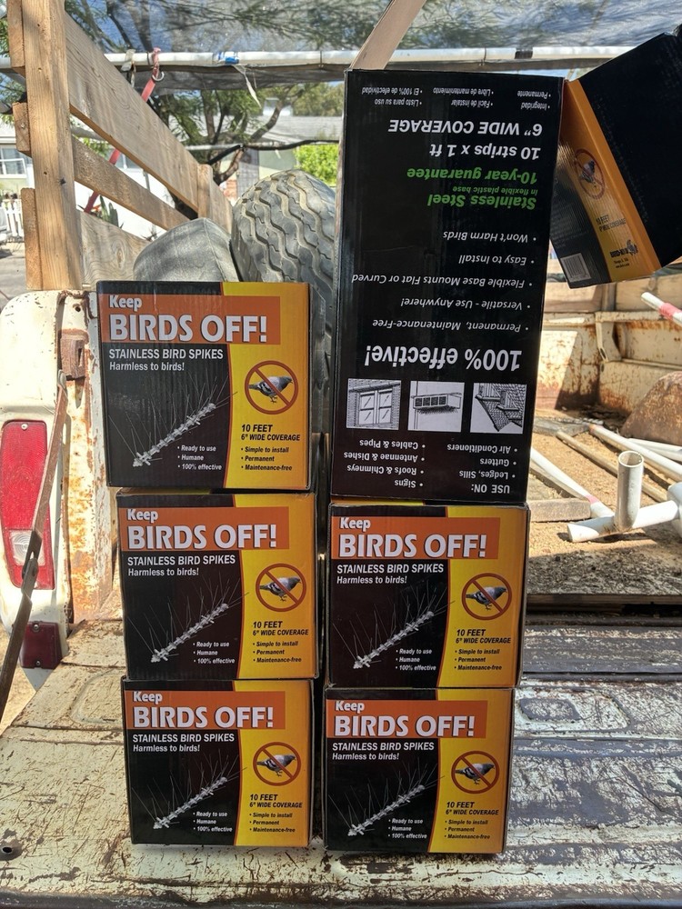 bird spike strips 10 Strips = 10’