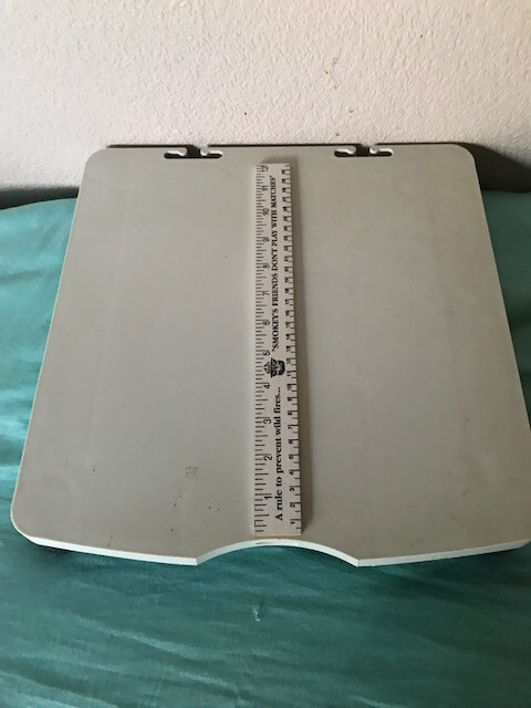 Platform for computer with ability to slide the tray