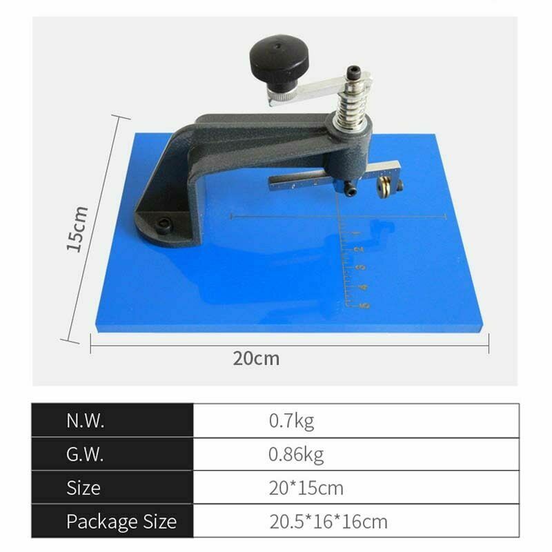 Small Round Glass Lens Cutter Machine Easy Precision Cutting Tool