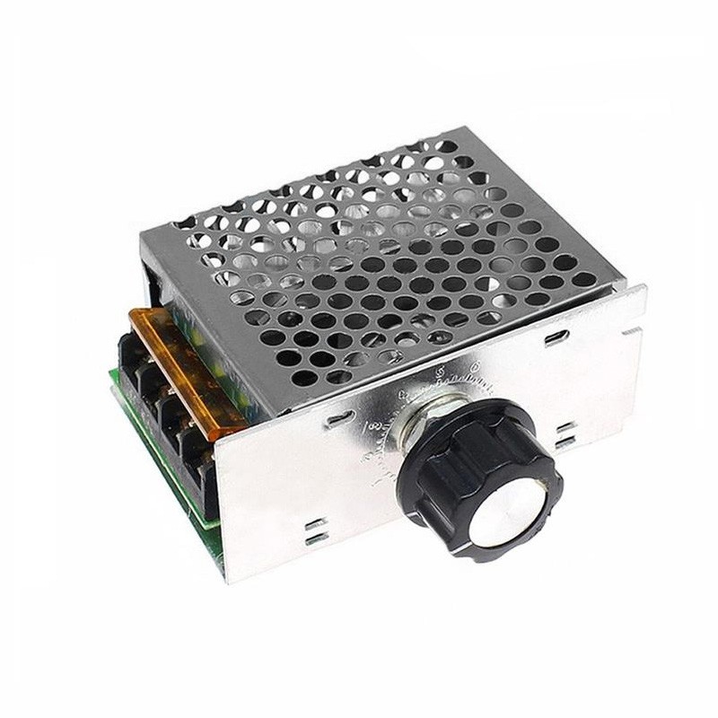 4000W Electronic Voltage Regulator Dimming Speed Temp Regulation Control Switch