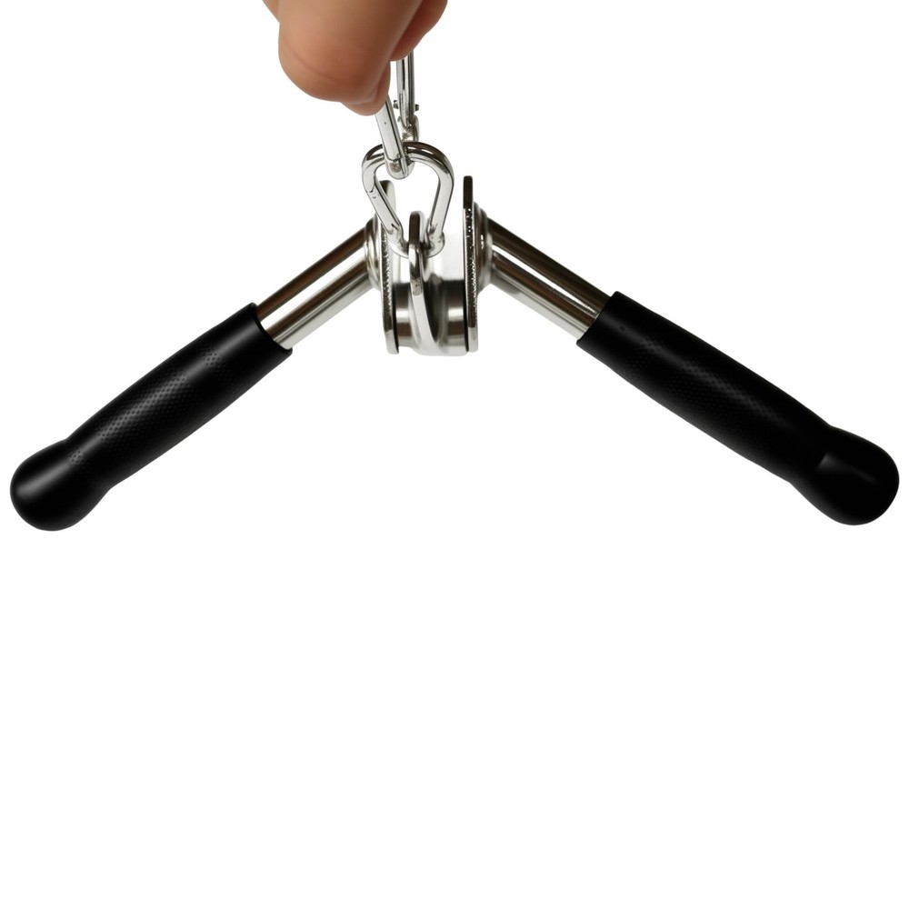 V-Shaped Bar Press Down Bar v bar Cable Machine Attachments Multi Gym Attachm...