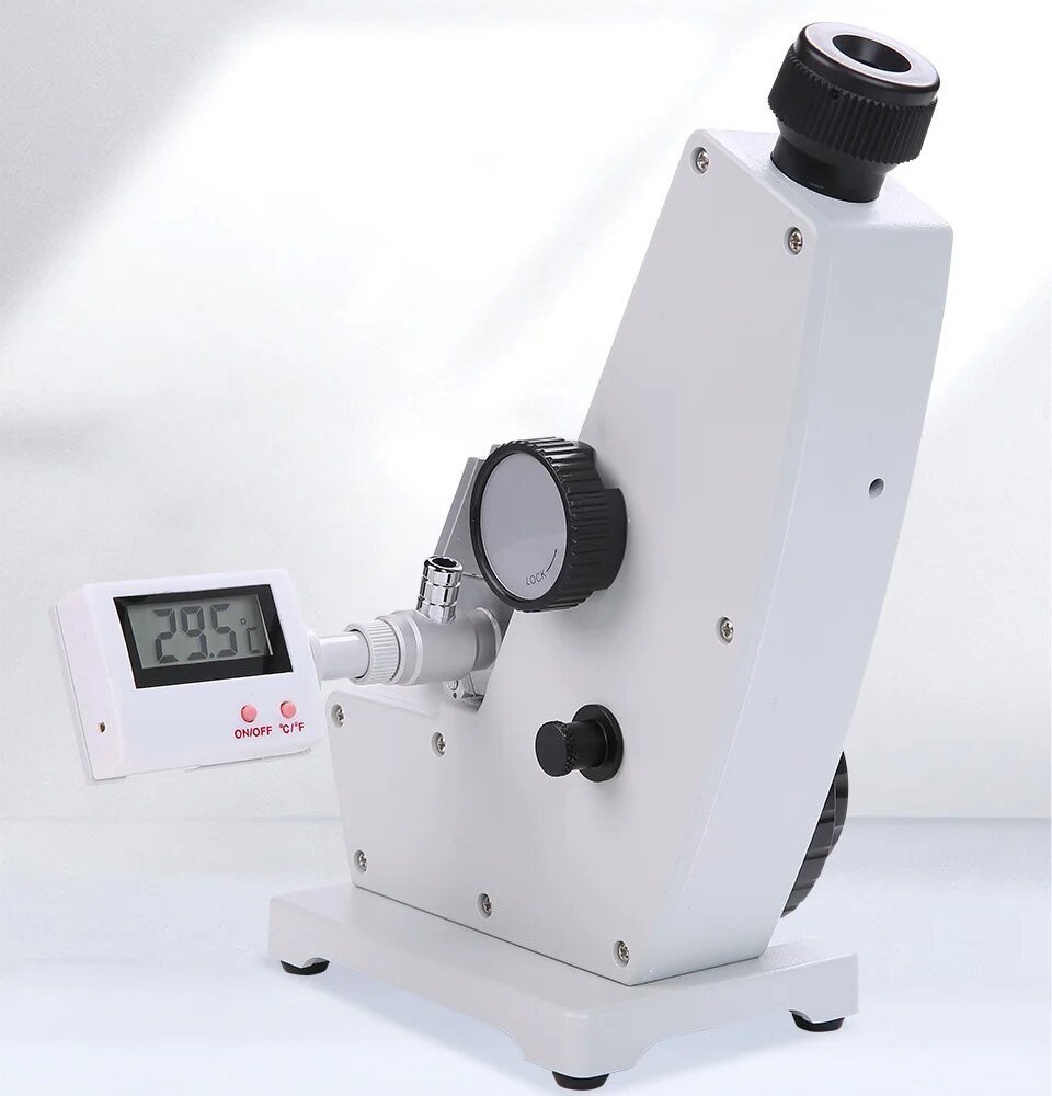 2WAJ Abbe Refractometer Monochromatic Refractometer Digital Brix Refractometer