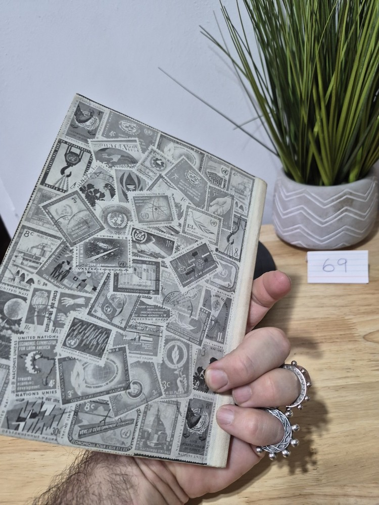 1968 United Nations Stamp Collector Catalog Book