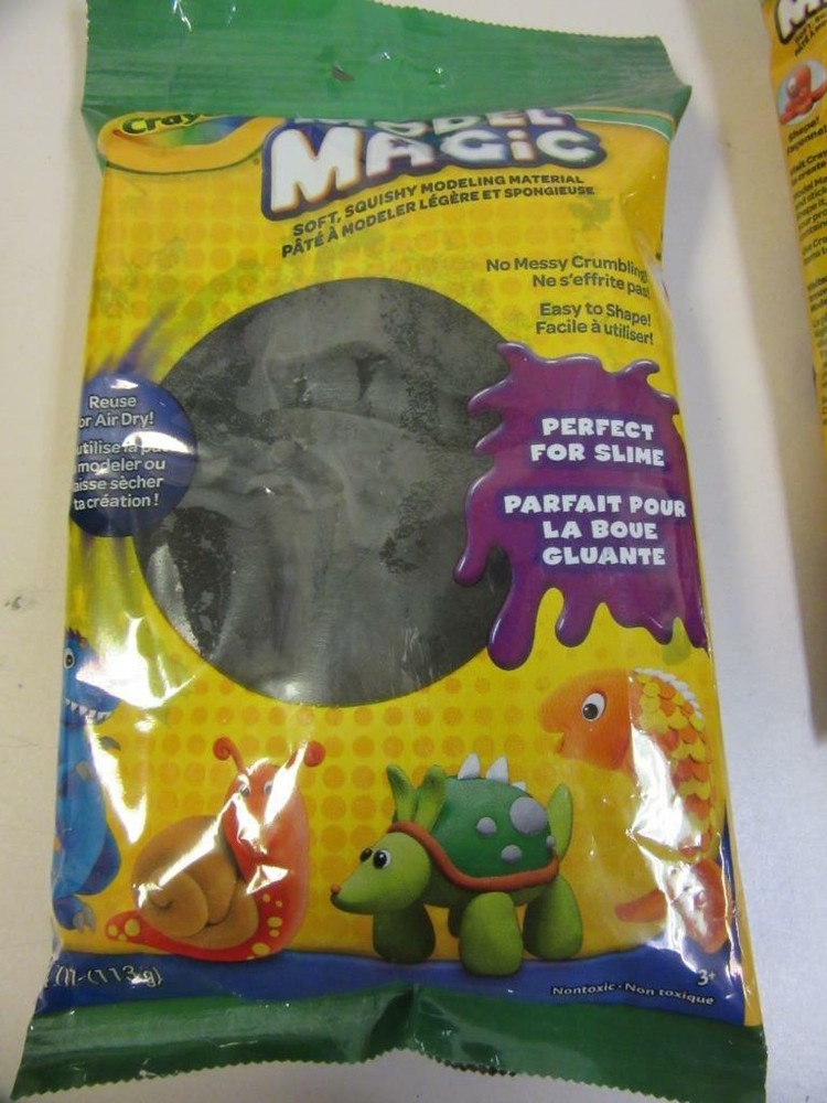 Black Model Magic Crayola 4 oz Modeling Clay Soft Material Art Craft 2 Pack