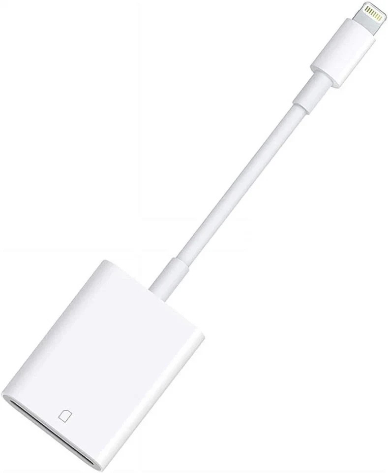 Apple Mfi Certified Lightning to SD Card Camera Reader for Iphone Ipad, Memory