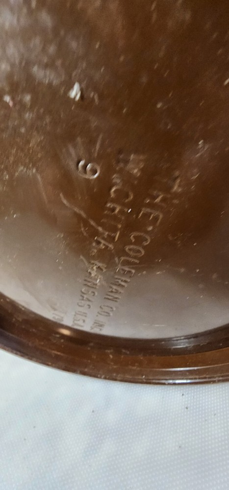 Vintage Coleman Lantern Model 275 Brown 1981 Missing Glass!!!!