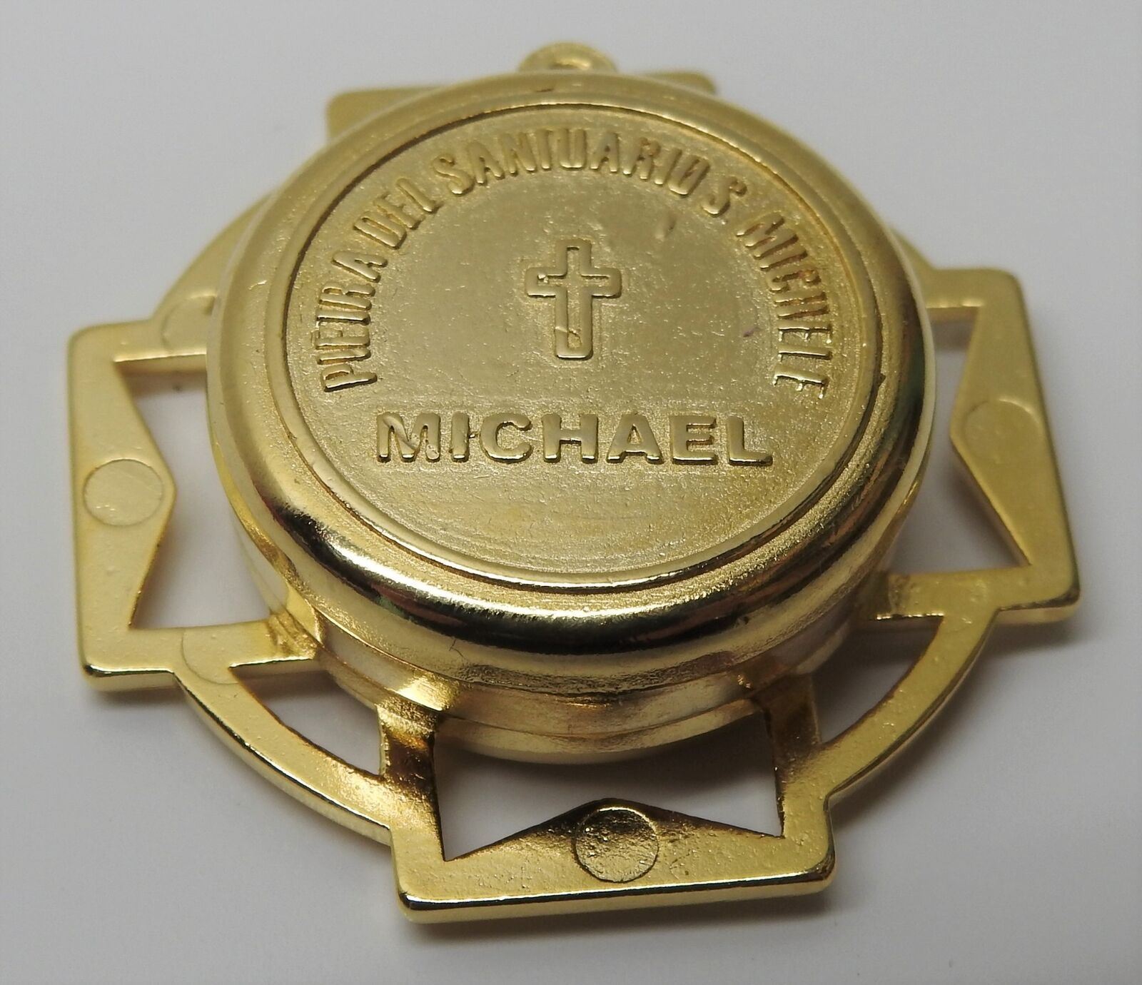 St. Michael Archangel Relic Rock - Mt Gargano Cave - Pietra Del Saniuarios Stone