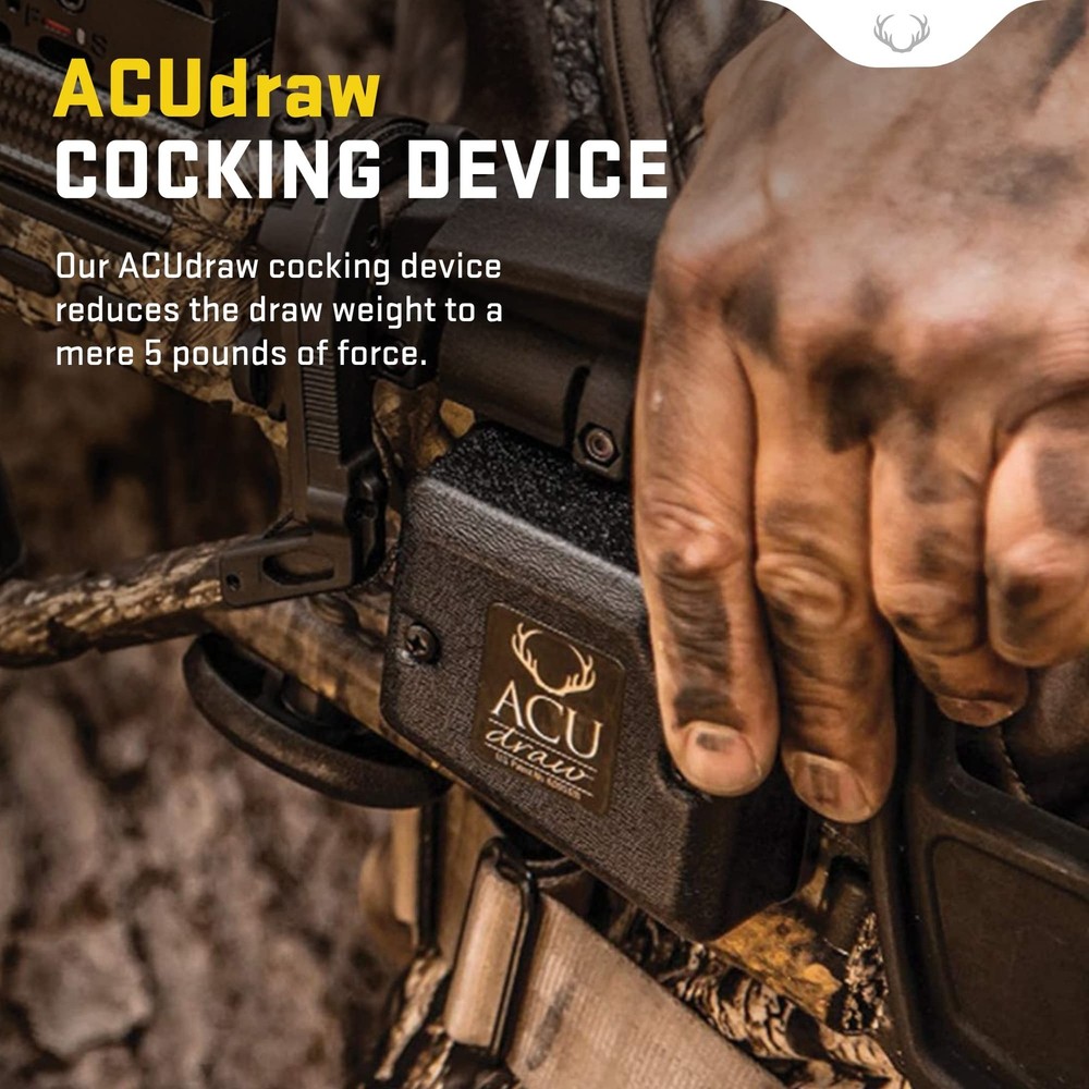ACUdraw Claw with Self-Centering Draw Cord - For Consistent Cocking with Less...