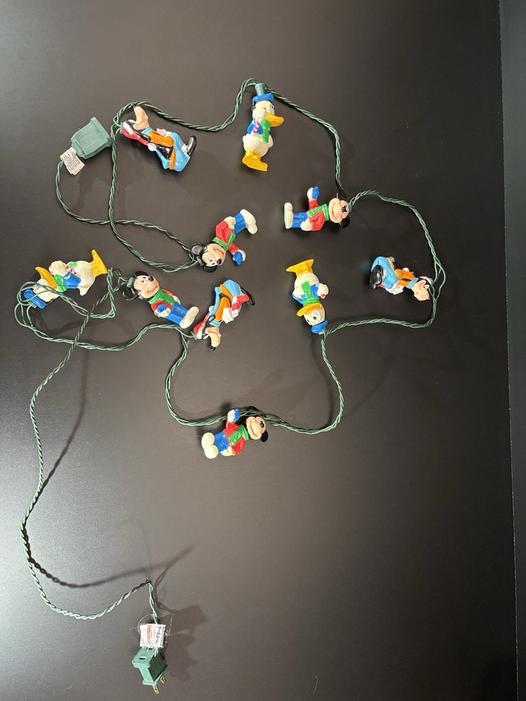 Disney Mickey Mouse & Friends 10 Christmas Tree String Lights