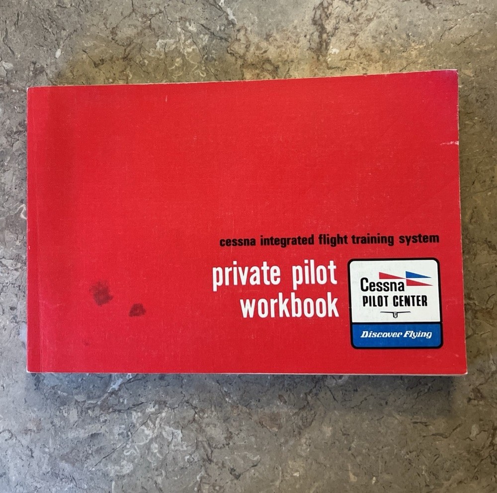 1978 Cessna Private Pilot Workbook