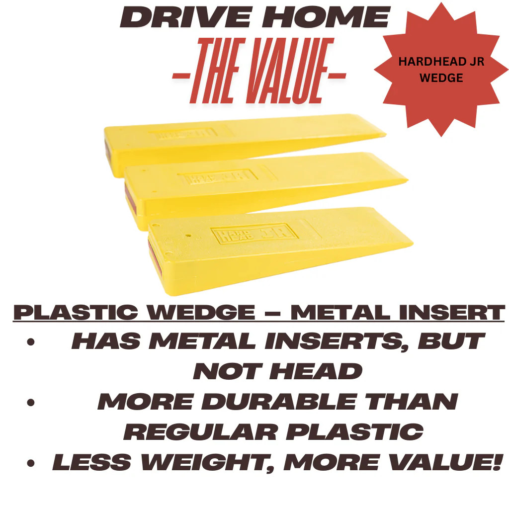 BEAVER STATE PLASTICS FELLING FORESTRY WEDGES -- MADE IN USA