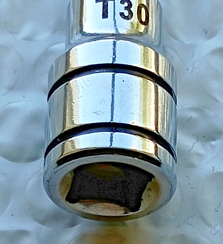 MATCO TOOLS "ADV" B30TXVA, 3/8" SOCKET DRIVEN, T30 TORX BIT.