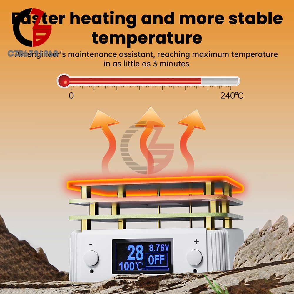Mini Electronic Hot Plate Preheating Station PCB SMD Heating-Soldering Station