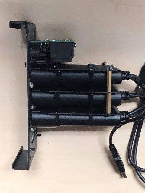 Green Hippo video server v4 Taiga DVI, switchable backplate