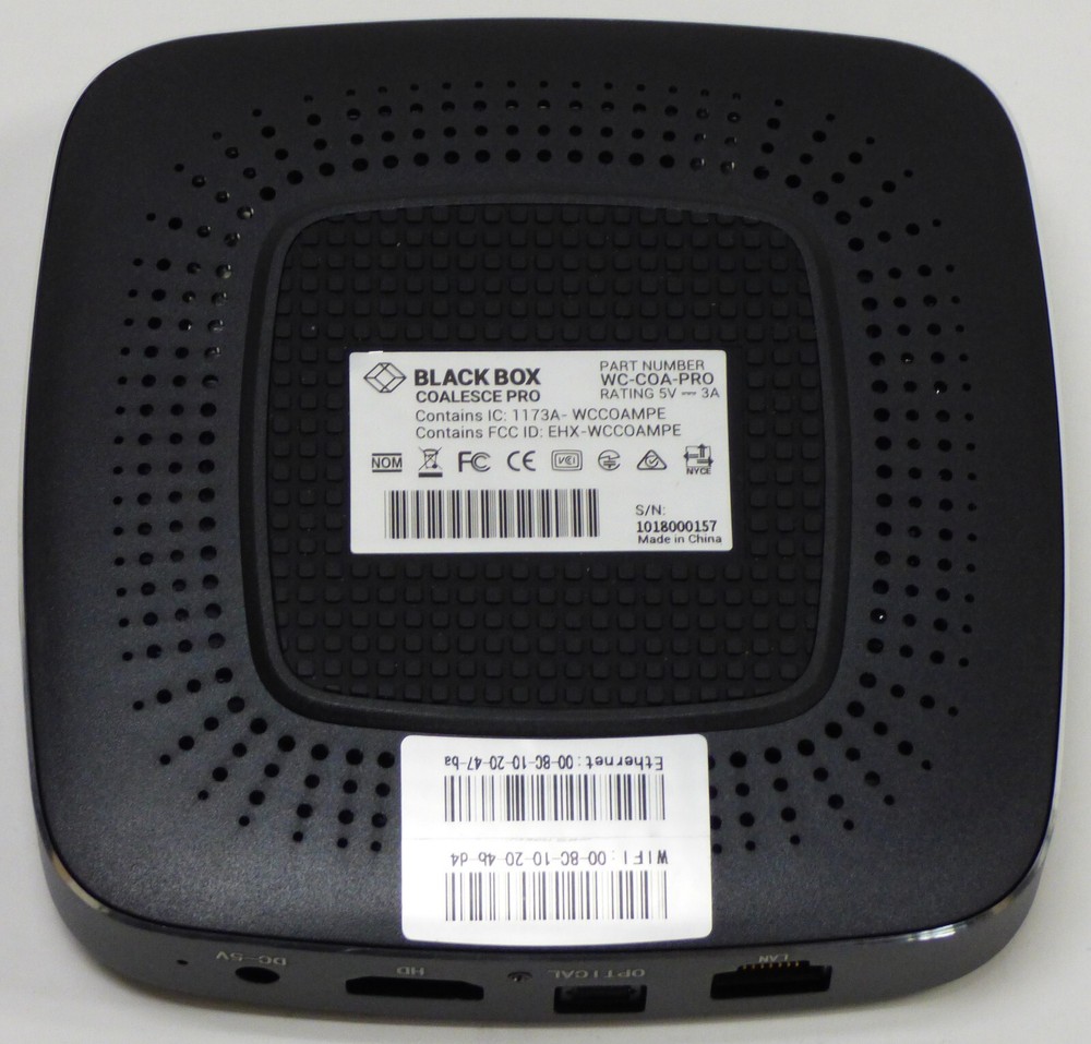 Black Box Coalesce Pro Enterprise Wireless Presentation System (WC-COA-PRO)