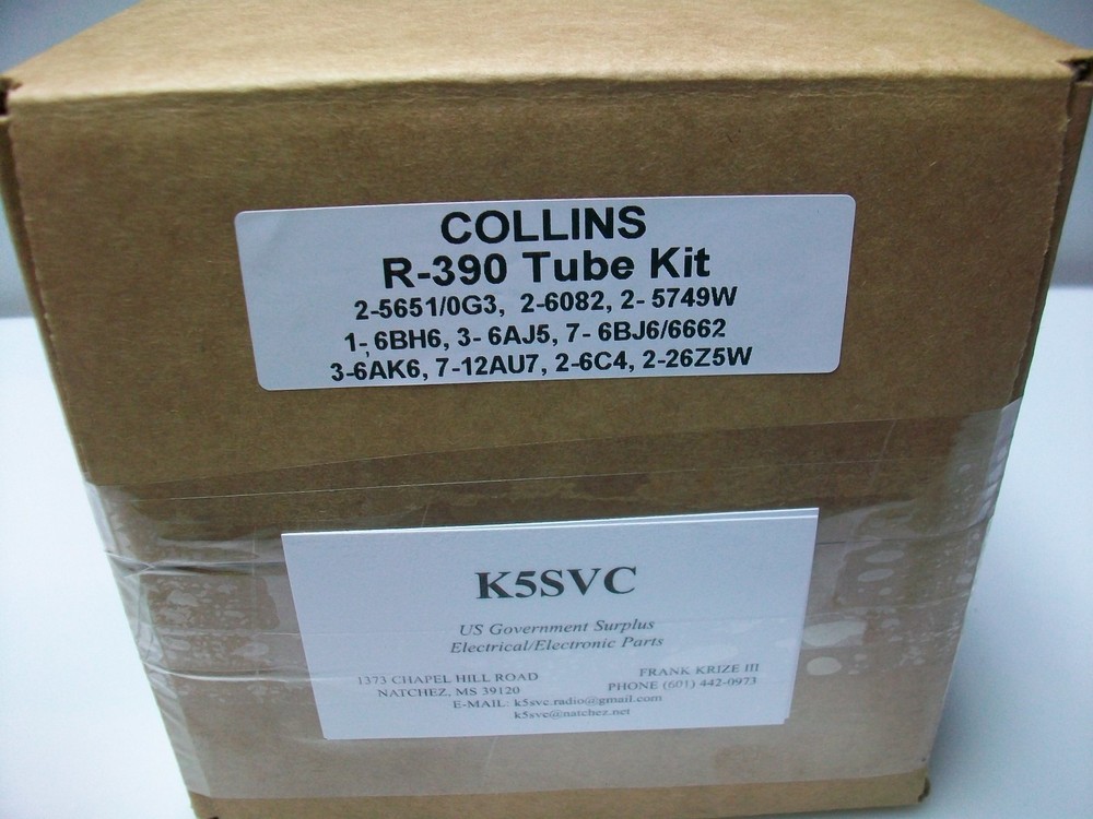 COLLINS R-390 TUBE KIT