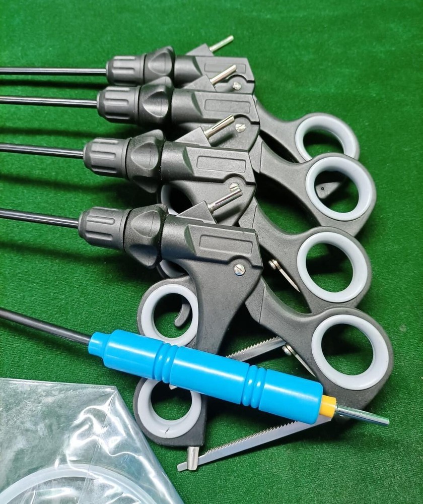 Laparoscopic Sills Instruments Set 5mmx400mm Reusable Surgical Instruments - 8pc