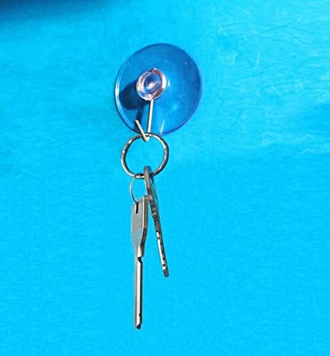 100pcs Mini Clear Plastic Suction Cups Without Hooks (25mm)