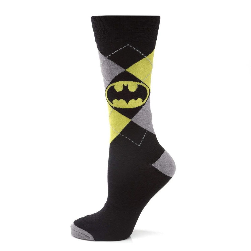 DC Batman Argyle Classic Sock