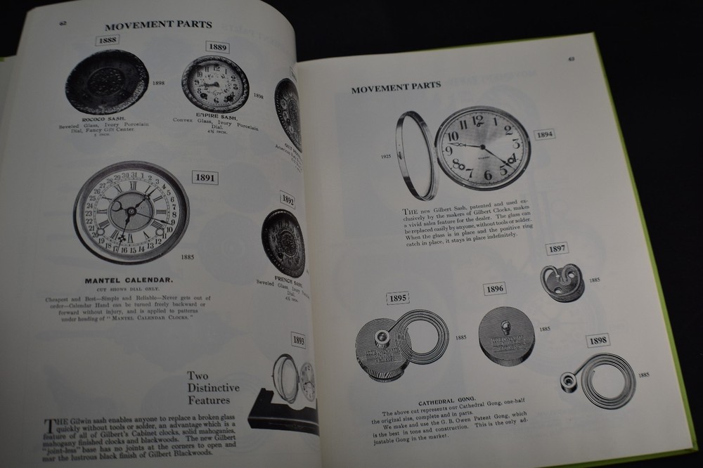 *STATED FIRST* Gilbert Clocks & Supplement *Both are HC!*