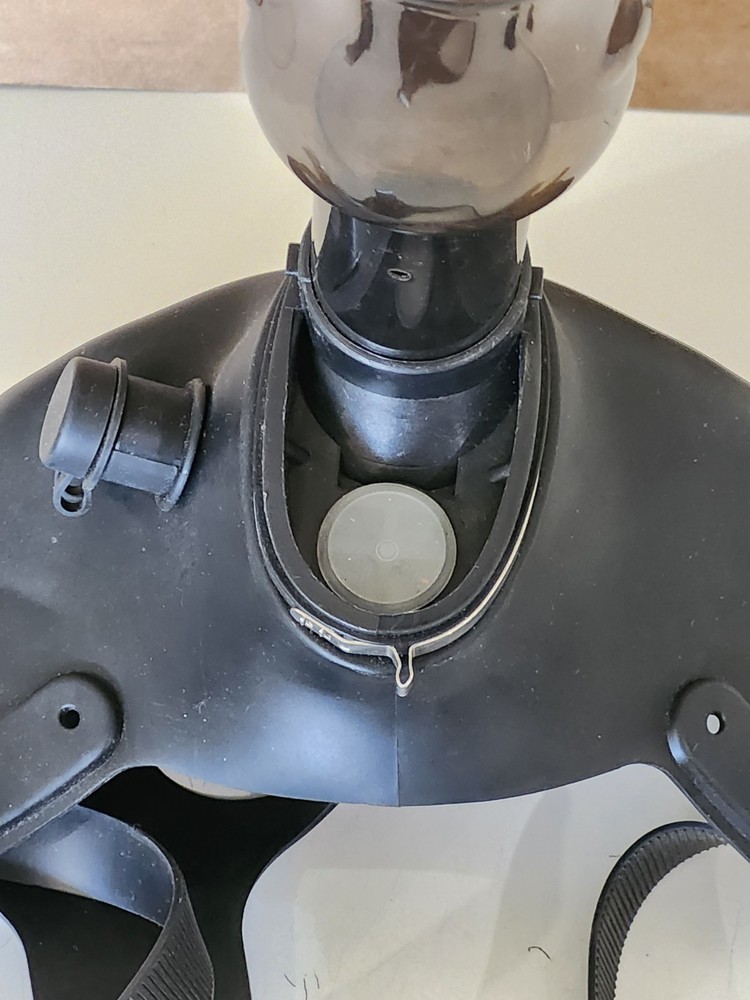 8in Skull Face Gas Mask