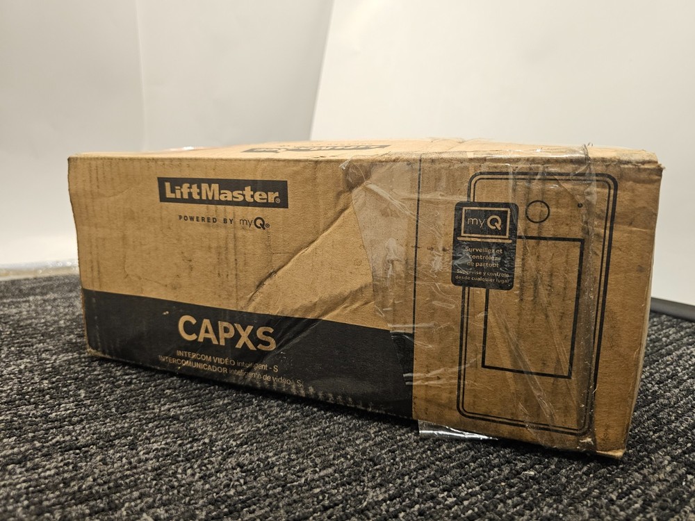 Liftmaster CAPXS Wifi or Ethernet Smart Video Intercom Black
