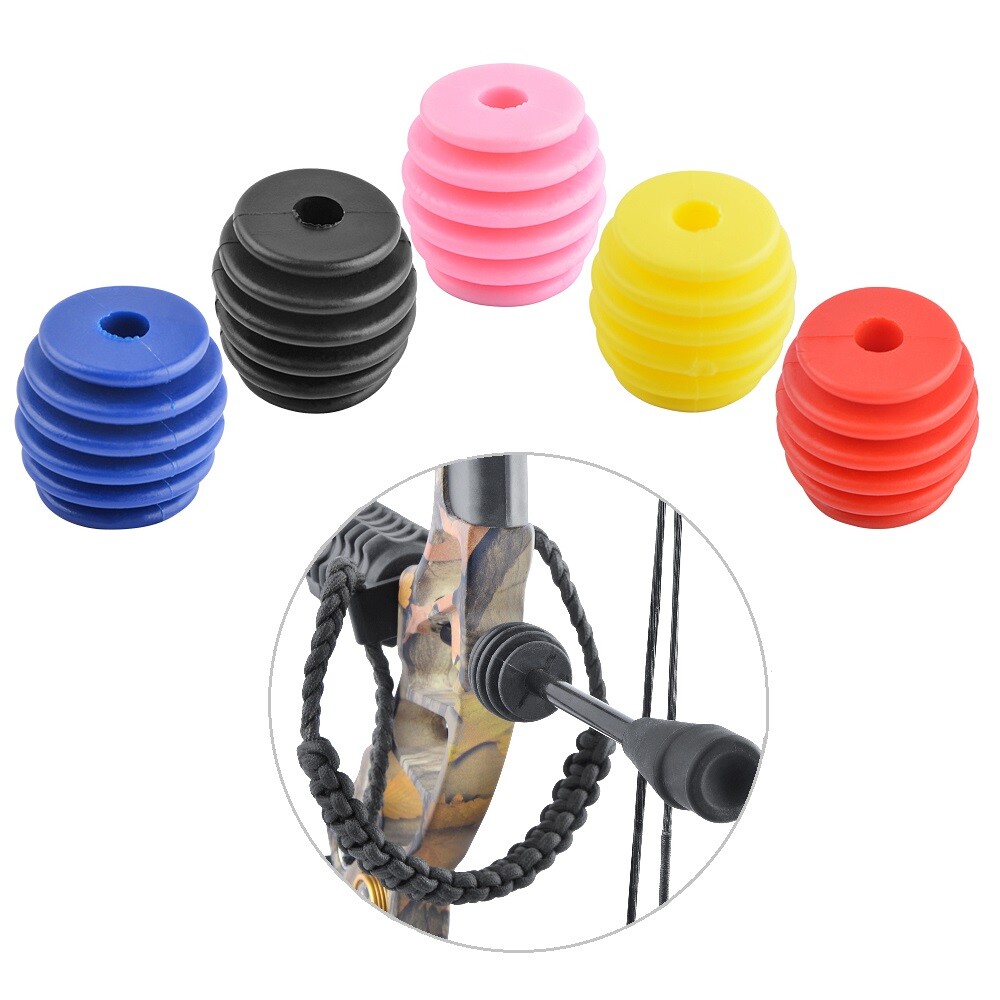 Compound Bow Stabilizer Ball Suppressor Dampener String Stop Silencer Archery