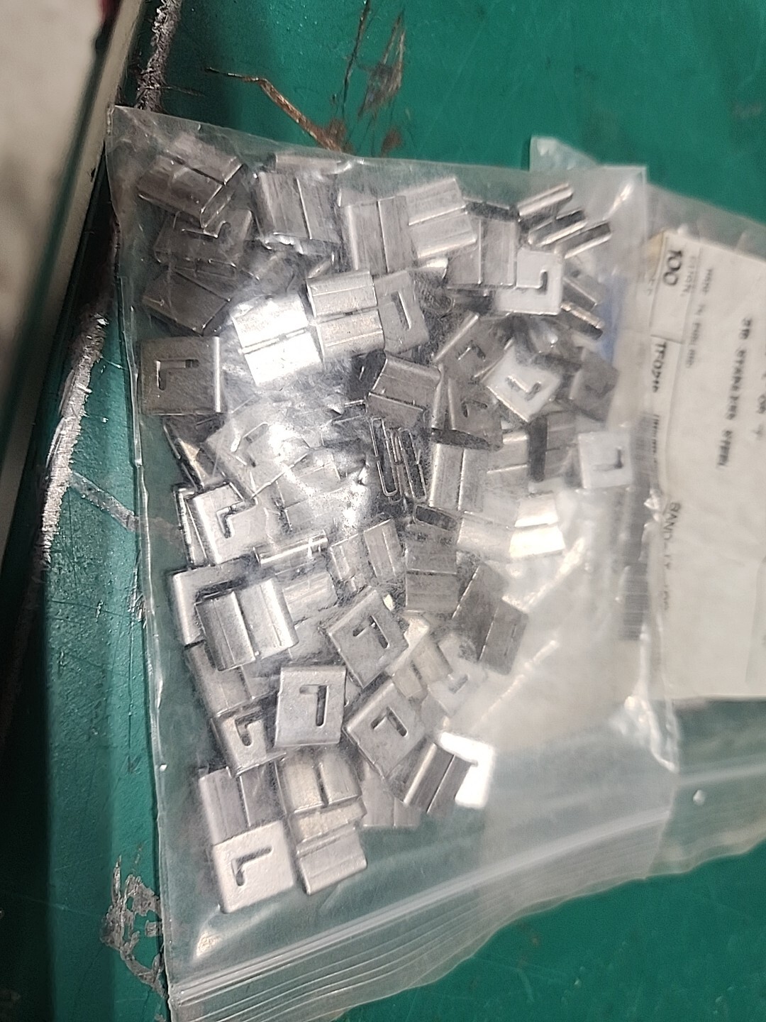 ER021 L Or 7 Stainless Steel Wire Pipe Tag Easy Read Band It X100