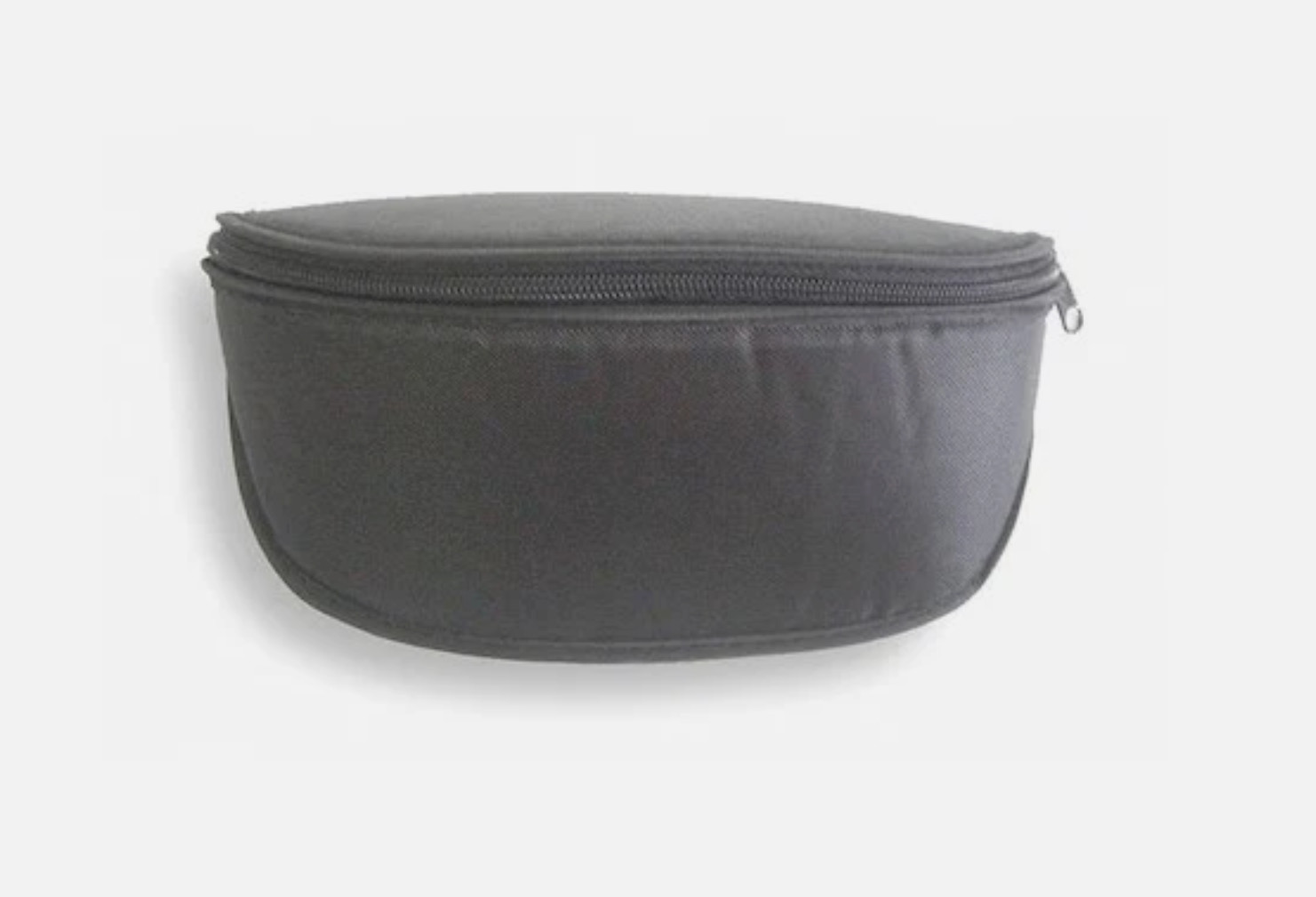 (1 Qty) 2YAX9 Eyewear Case Black Nylon Zipper Closure for Safety Glasses