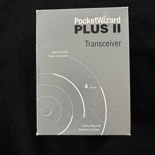 2 Pocket Wizard Plus II Transceiver - Used Good W/ Original Box