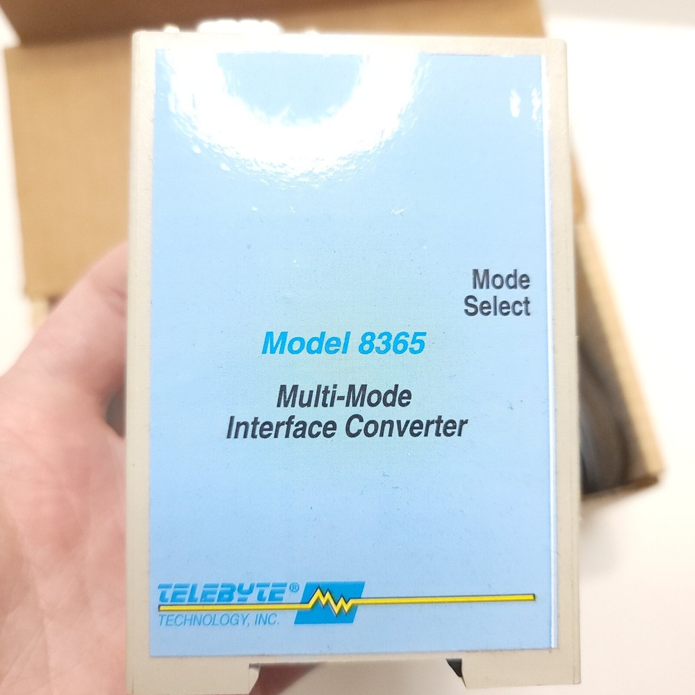 TELEYBTE MODEL 8365 MULTI-MODE INTERFACE CONVERTER