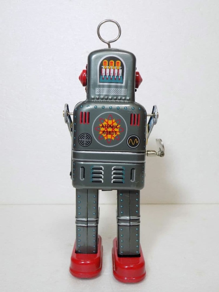 ✨️HAHA Toy Tin Spring SPACE MAN working item